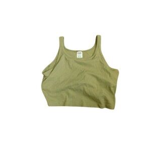 Victoria's Secret Size XXL Cropped Tank Top W/Shelf Bra Plus Size